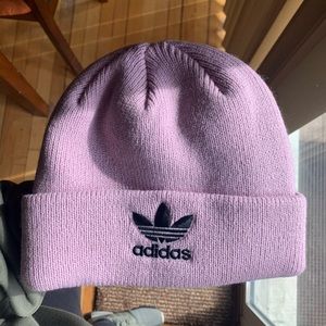 Never worn Adidas Pink Beanie